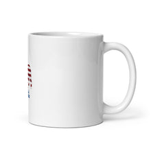 Load image into Gallery viewer, Patriotic LIBR White glossy mug