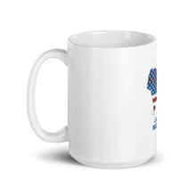 Load image into Gallery viewer, Patriotic LIBR White glossy mug