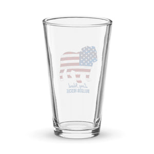 LIBR Patriotic Shaker pint glass