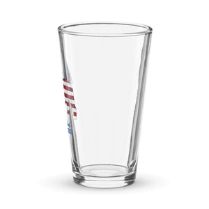 LIBR Patriotic Shaker pint glass