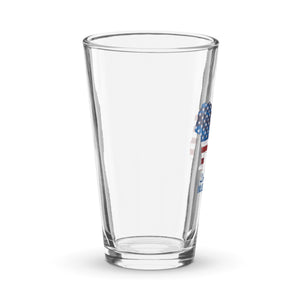 LIBR Patriotic Shaker pint glass