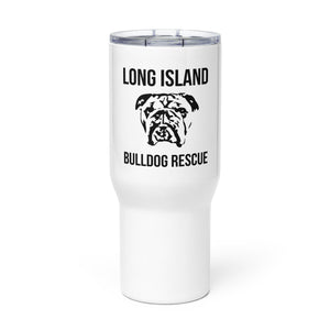 LIBR Face Travel mug with a handle