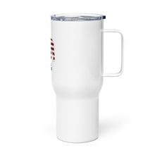 Load image into Gallery viewer, LIBR Patriotic Travel mug with a handle
