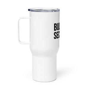 LIBR Security Travel mug with a handle