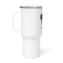 Load image into Gallery viewer, LIBR Patriotic Travel mug with a handle
