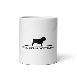 LIBR - White glossy mug