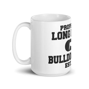 LIBR Property Of - White glossy mug