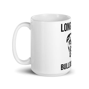 LIBR Face - White glossy mug