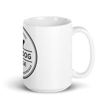 Load image into Gallery viewer, LIBR Logo White glossy mug
